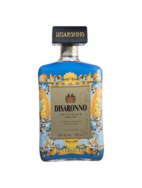 disaronno amaretto versace limited edition mit gläsern|Disaronno Versace Limited Edition Amaretto with Two Glasses.